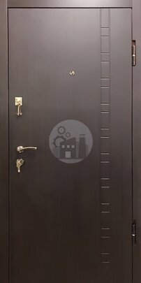 Входная дверь, отделка МДФ ПВХ, металл по ГОСТу-ДВ-329